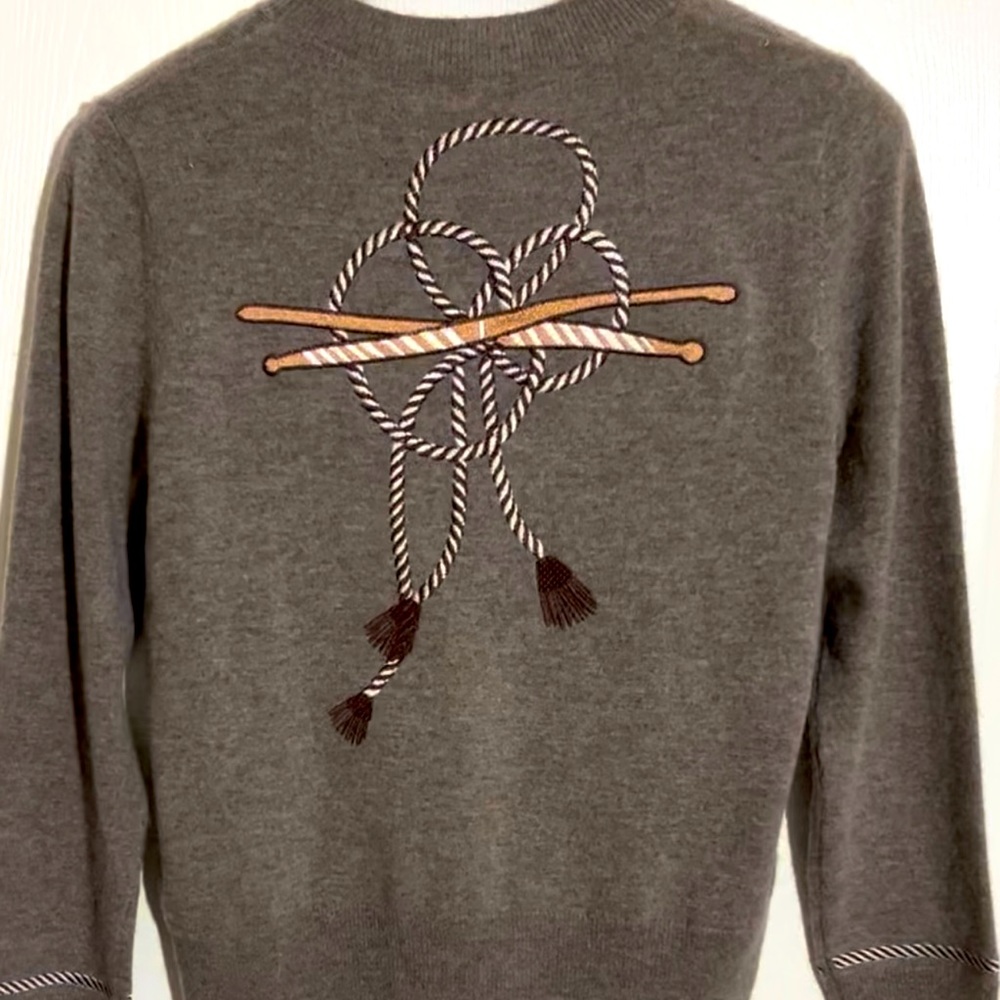 Hermes top and bottom cashmere jogger